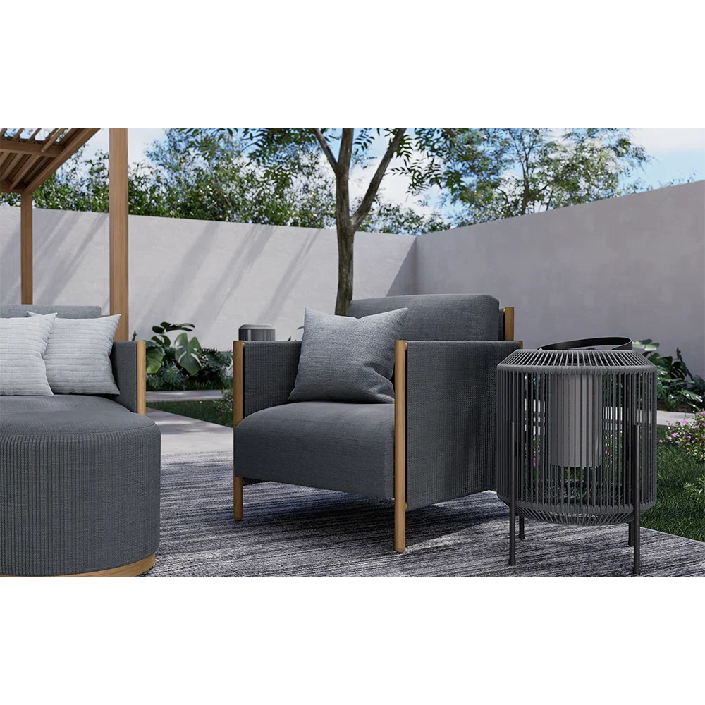 Baltzer Rope 4 - Person Seating Group with Cushions
