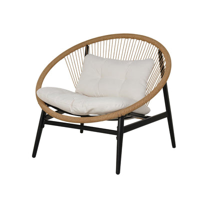 Outdoor Furniture Set,Wicker Seating Set Oversized Chairs