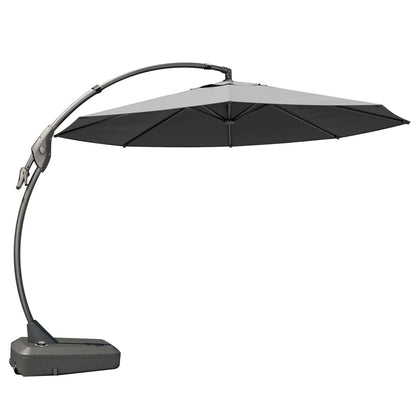 FT Deluxe NAPOLI SUNBRELLA Cantilever Umbrella with Umbrella Cover