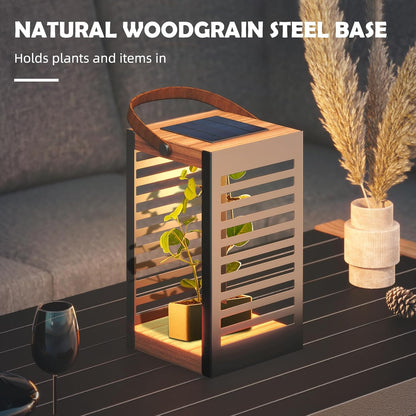 '' Solar Powered Outdoor Floor Lamp