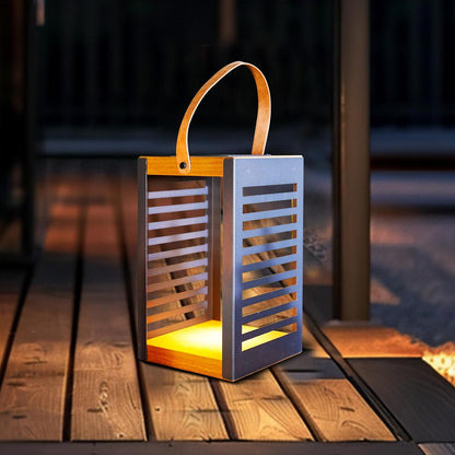 '' Solar Powered Outdoor Floor Lamp