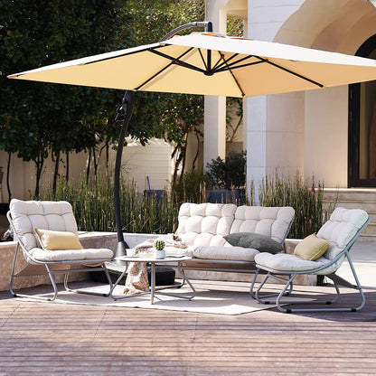 4-Piece Conversation Set  with Removable Cushion
