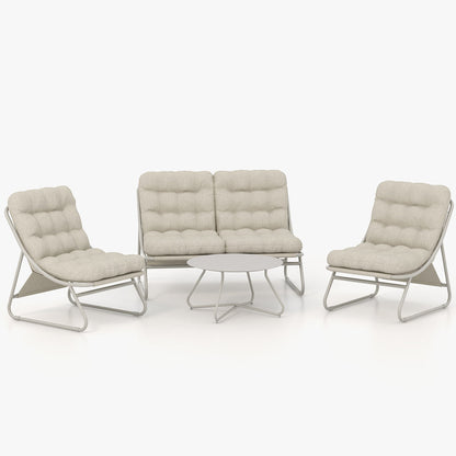 4-Piece Conversation Set  with Removable Cushion