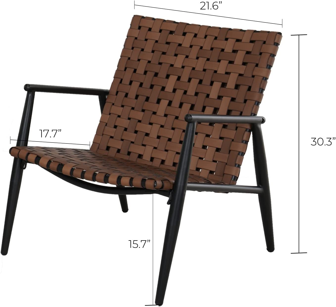 OUTDOOR AKSEL Woven Retro Lounge Chairs