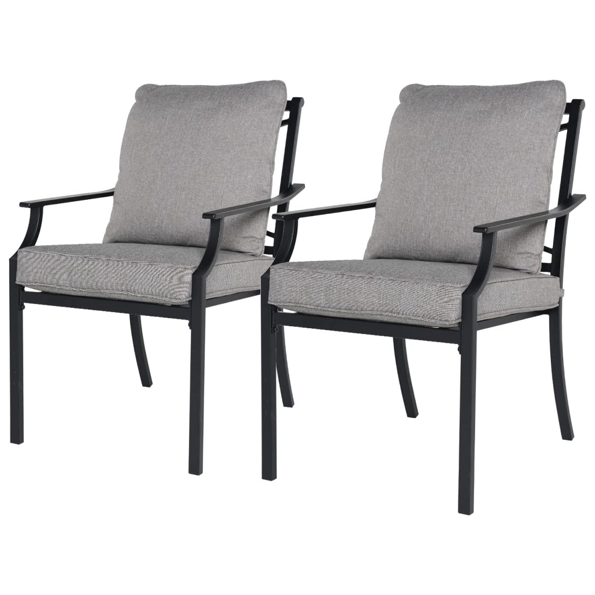 Outdoor Dining Set, Patio Dining Set Metal Patio Garden Set for Backyard,Patio