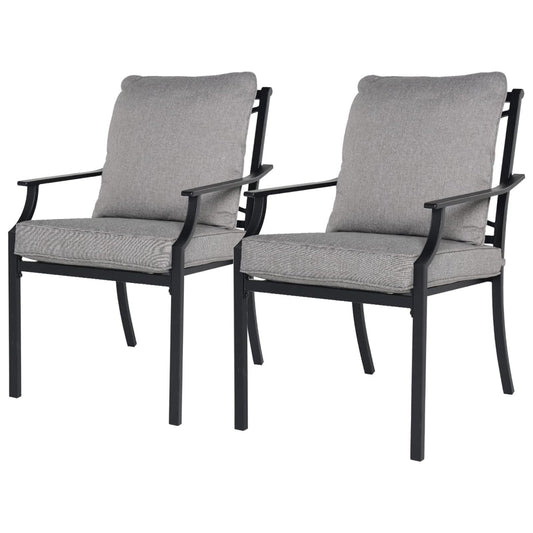 Outdoor Dining Set, Patio Dining Set Metal Patio Garden Set for Backyard,Patio