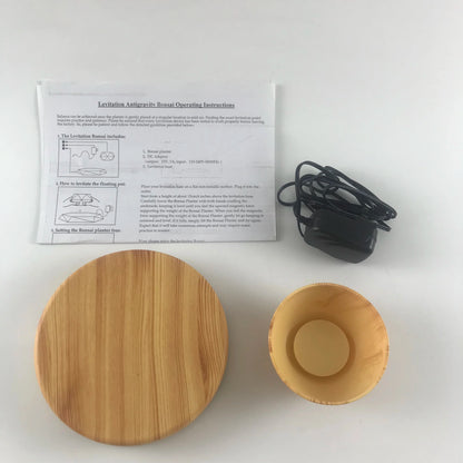 Levitating Flower Pot Round Base