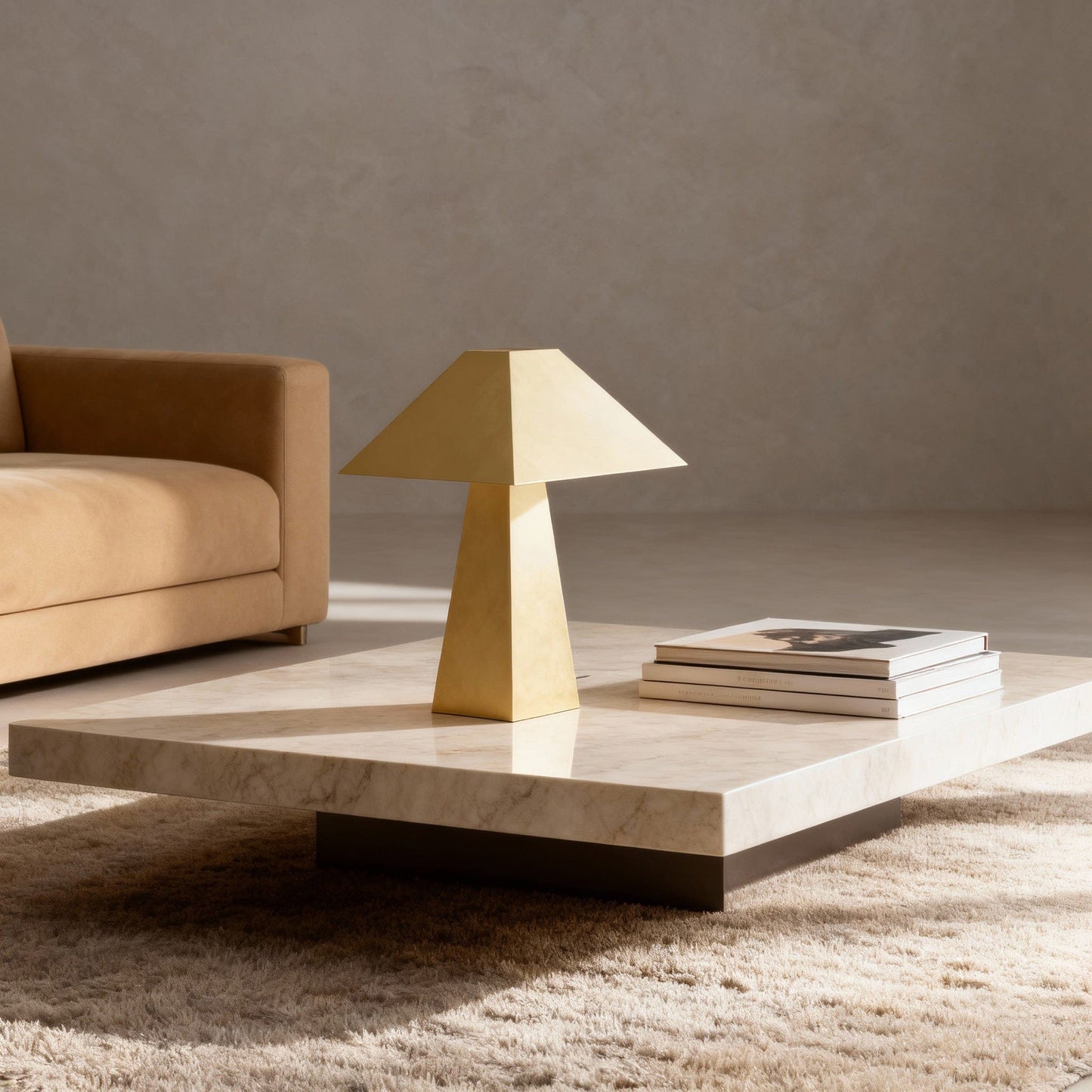 Pyramid Table Lamp