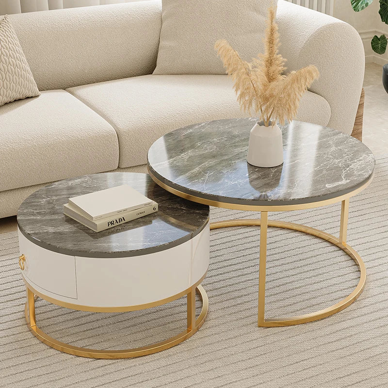 Modern Marble Effect Table