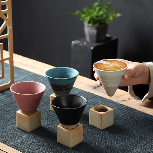 Creative Retro Ceramic Coffee Cup