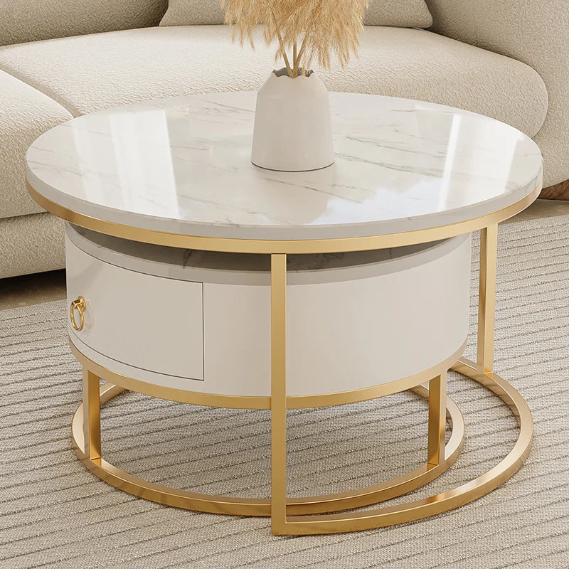 Modern Marble Effect Table