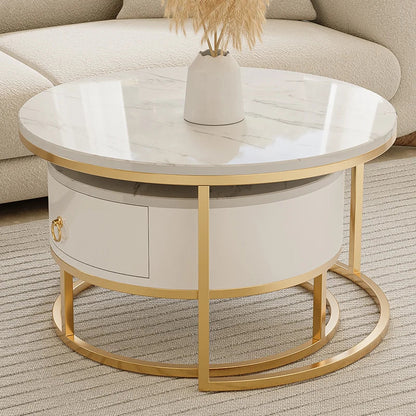 Modern Marble Effect Table
