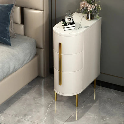 Wood Drawer Storage Table
