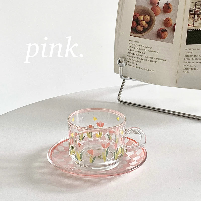 Creative Coffee Cup Saucer Set