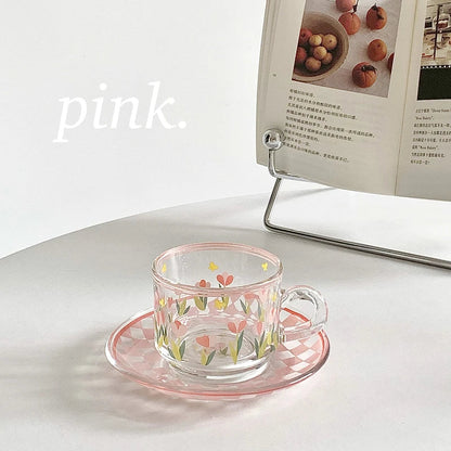 Creative Coffee Cup Saucer Set