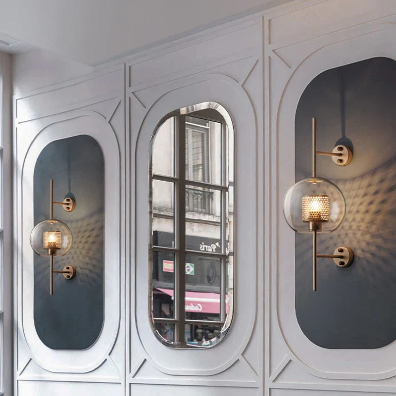 Modern Glass Wall Lamp