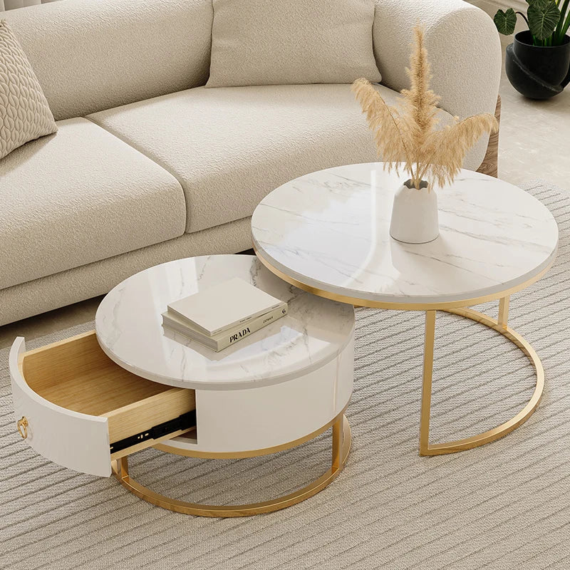 Modern Marble Effect Table