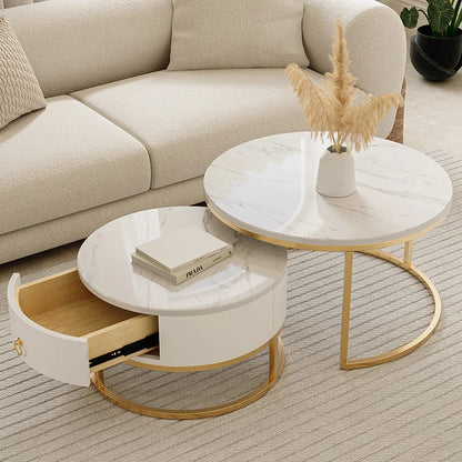 Modern Marble Effect Table