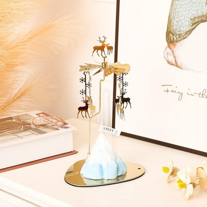 Rotating Romantic Candle Holder
