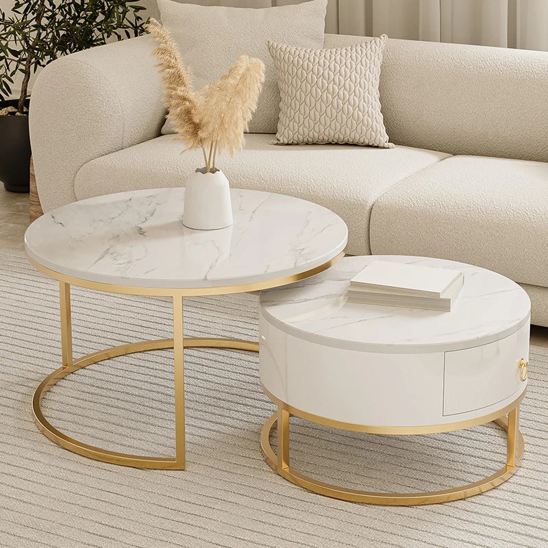 Modern Marble Effect Table