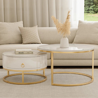 Modern Marble Effect Table