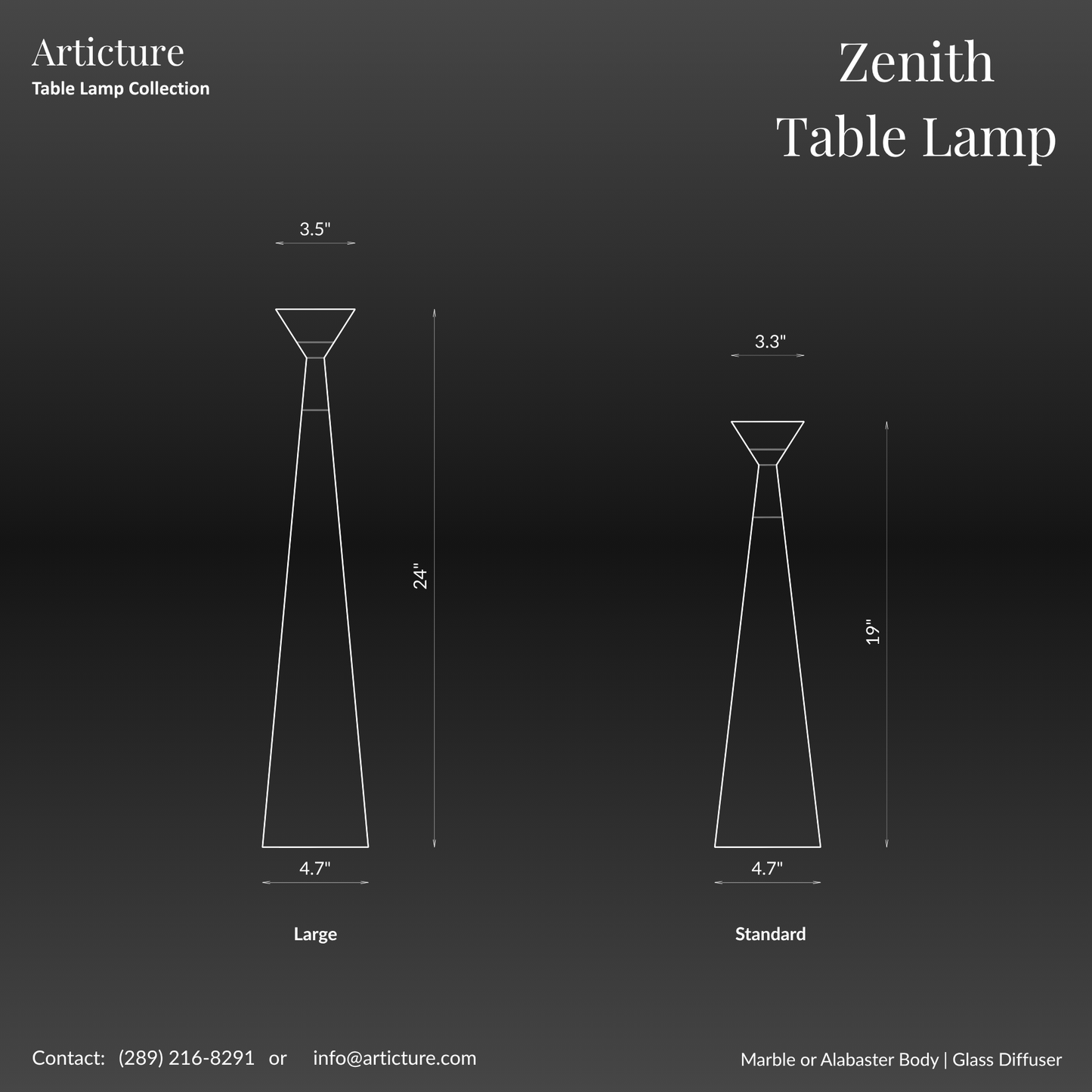 Zenith Table Lamp