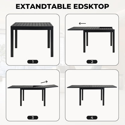 Dining Set Patio Dining Chairs, Stackable Indoor/Outdoor Dining Chairs W/Removable Cushions