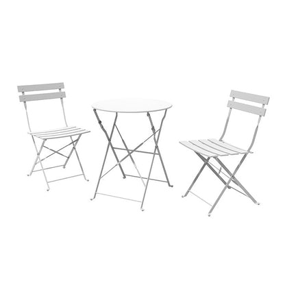 GRAND PATIO Outdoor Premium Steel 3-Piece Foldable Patio Sets