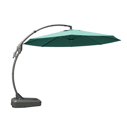 FT Deluxe NAPOLI SUNBRELLA Cantilever Umbrella with Umbrella Cover