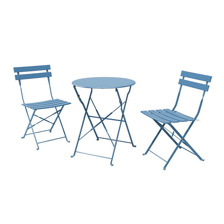 GRAND PATIO Outdoor Premium Steel 3-Piece Foldable Patio Sets
