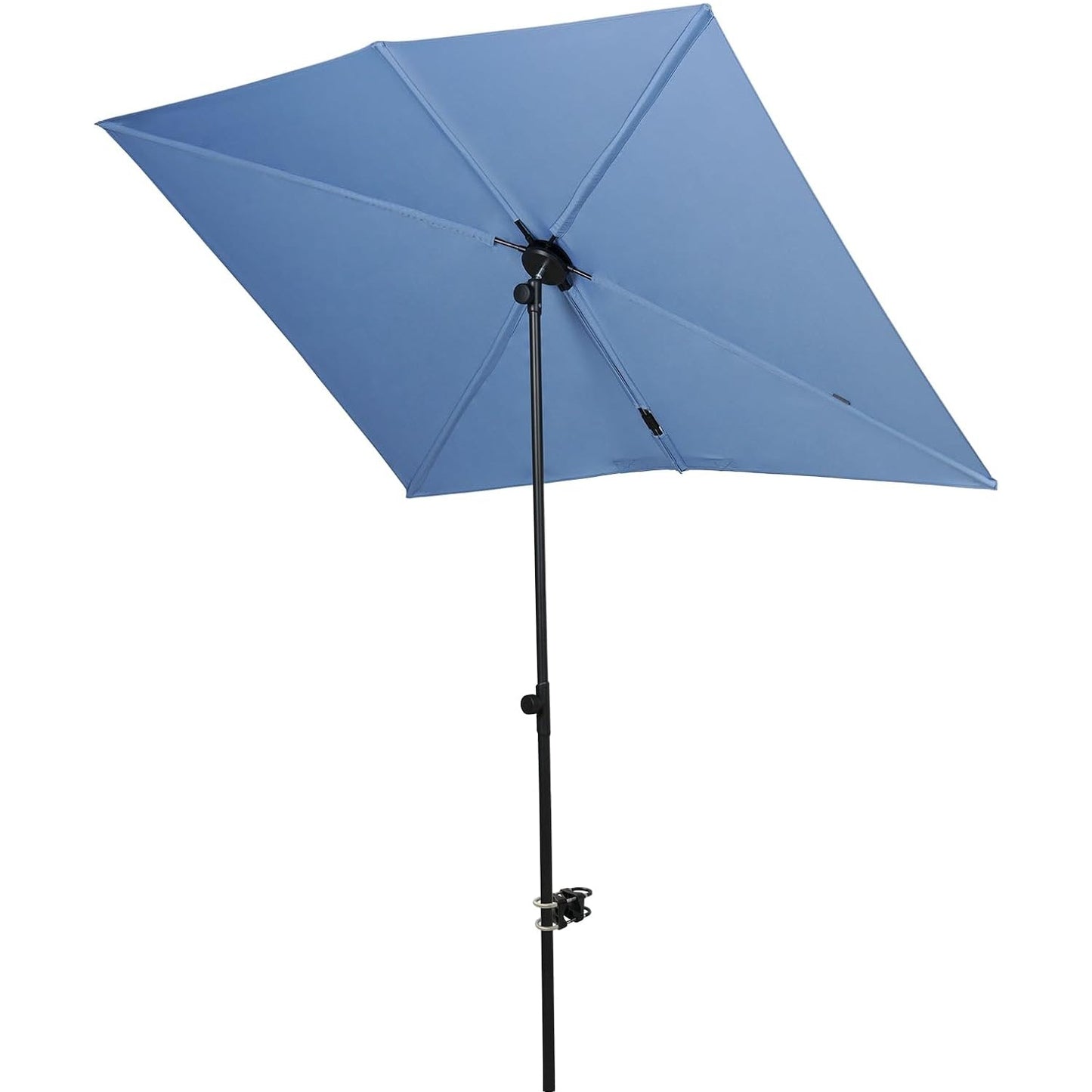 JENA 6x4 FT Rectangular Flat Patio Market Umbrella