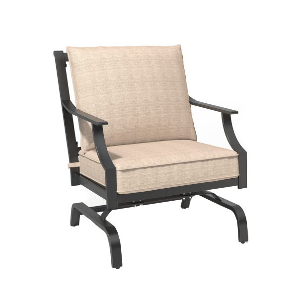 GRAND PATIO Outdoor Patio Seating Chair Metal Set of 2