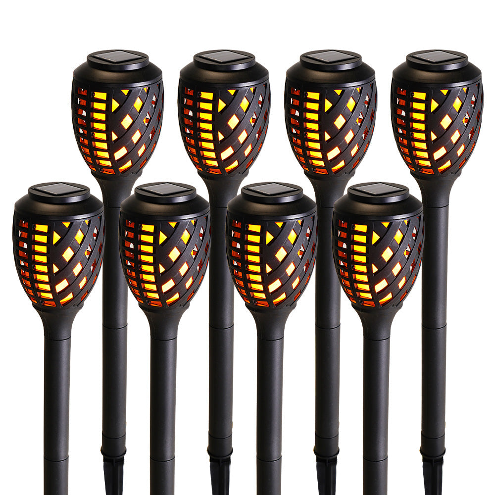 Outdoor Solar Lights, Water-Resistant Flickering Flames Torch Light, Landscape Decoration Lighting