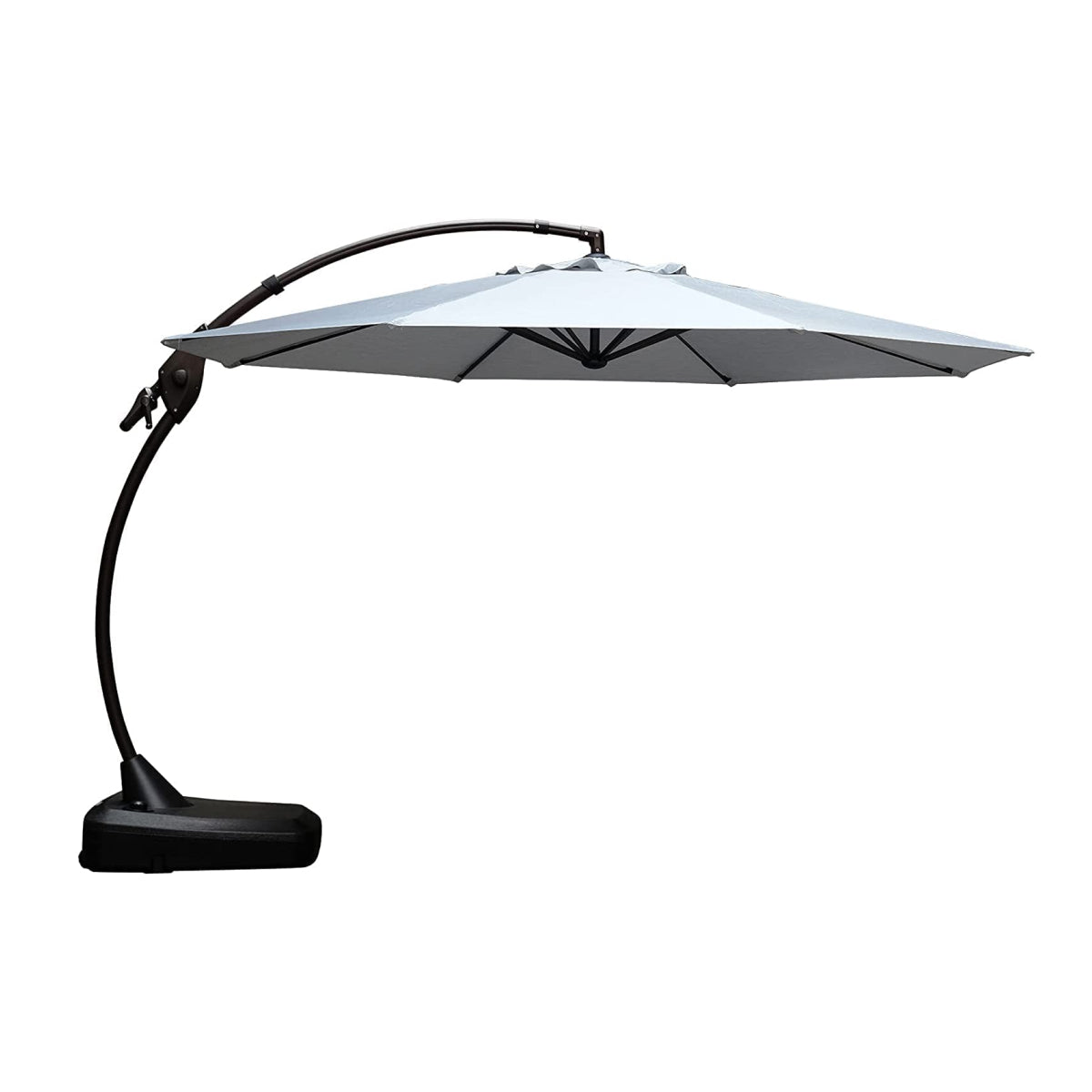 FT Deluxe NAPOLI SUNBRELLA Cantilever Umbrella with Umbrella Cover