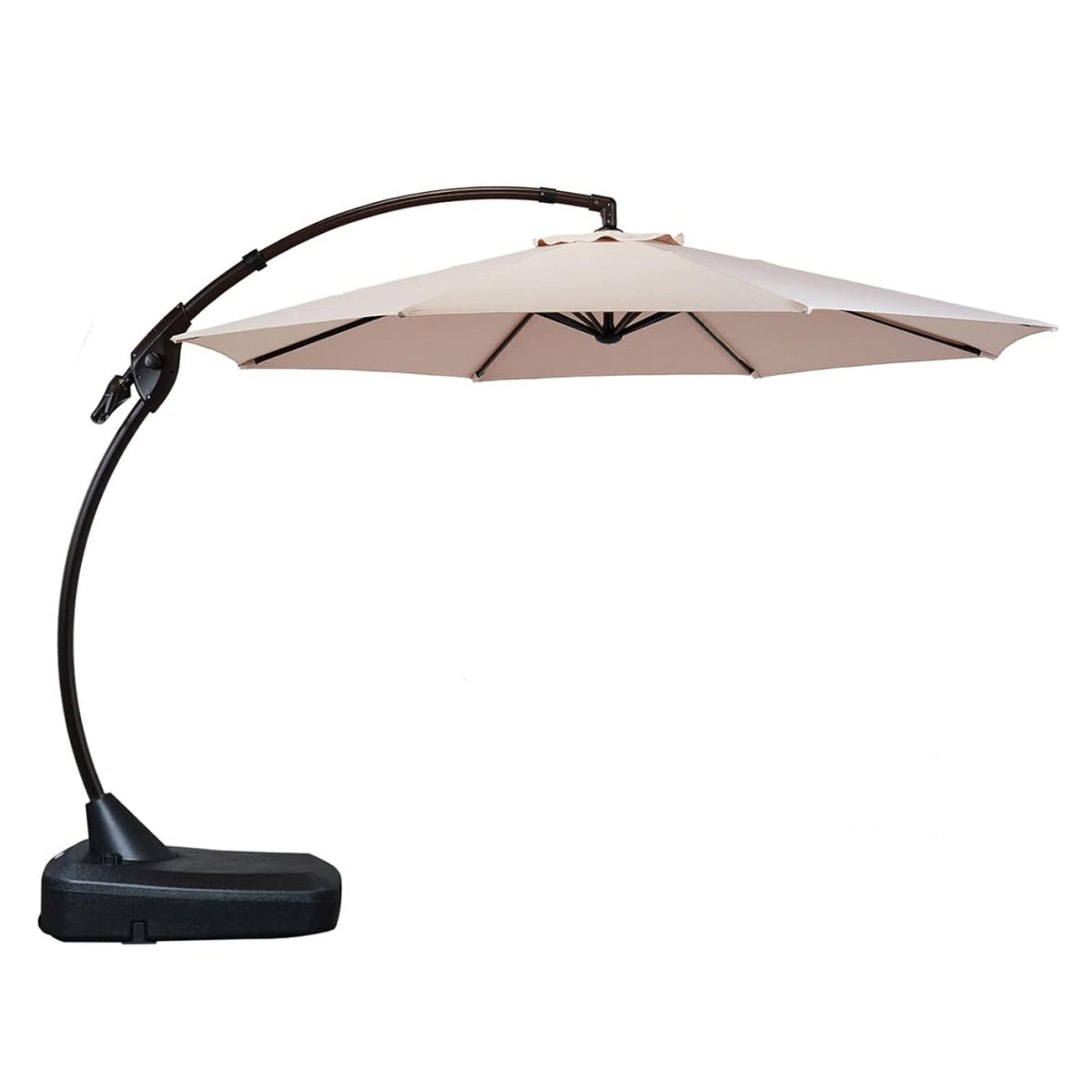FT Deluxe NAPOLI SUNBRELLA Cantilever Umbrella with Umbrella Cover