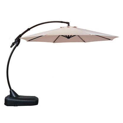 FT Deluxe NAPOLI SUNBRELLA Cantilever Umbrella with Umbrella Cover