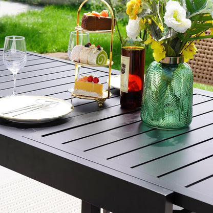 Dining Set Patio Dining Chairs, Stackable Indoor/Outdoor Dining Chairs W/Removable Cushions