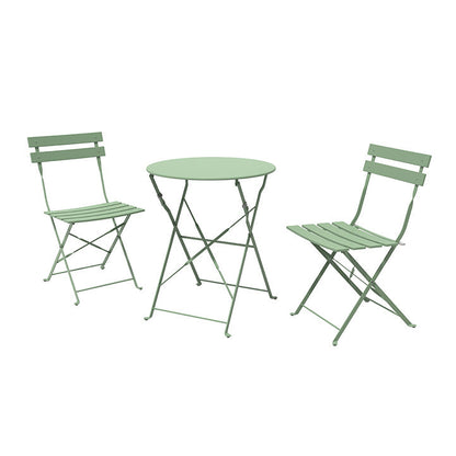 GRAND PATIO Outdoor Premium Steel 3-Piece Foldable Patio Sets