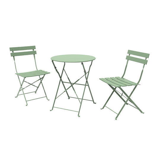 GRAND PATIO Outdoor Premium Steel 3-Piece Foldable Patio Sets