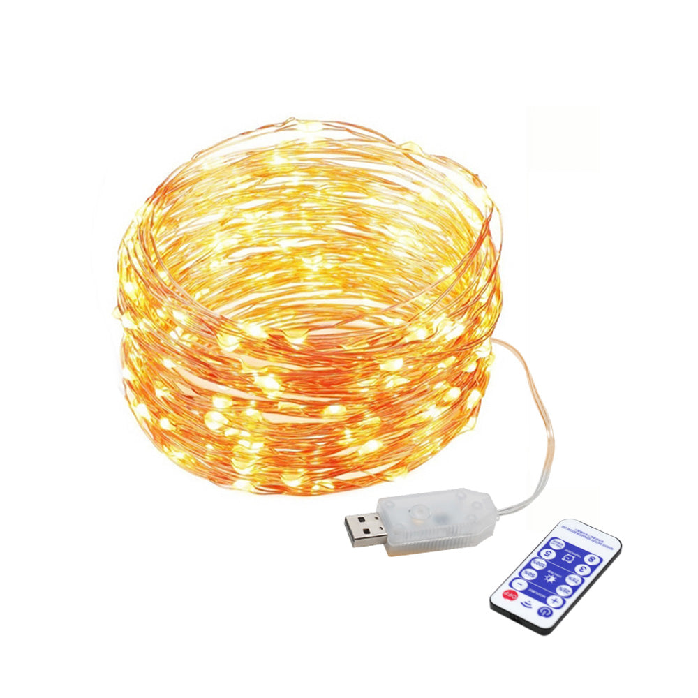 Curtain String Lights 300LED with 8 Modes USB Powered Fairy Lights Christmas Lights for Bedroom Home Décor