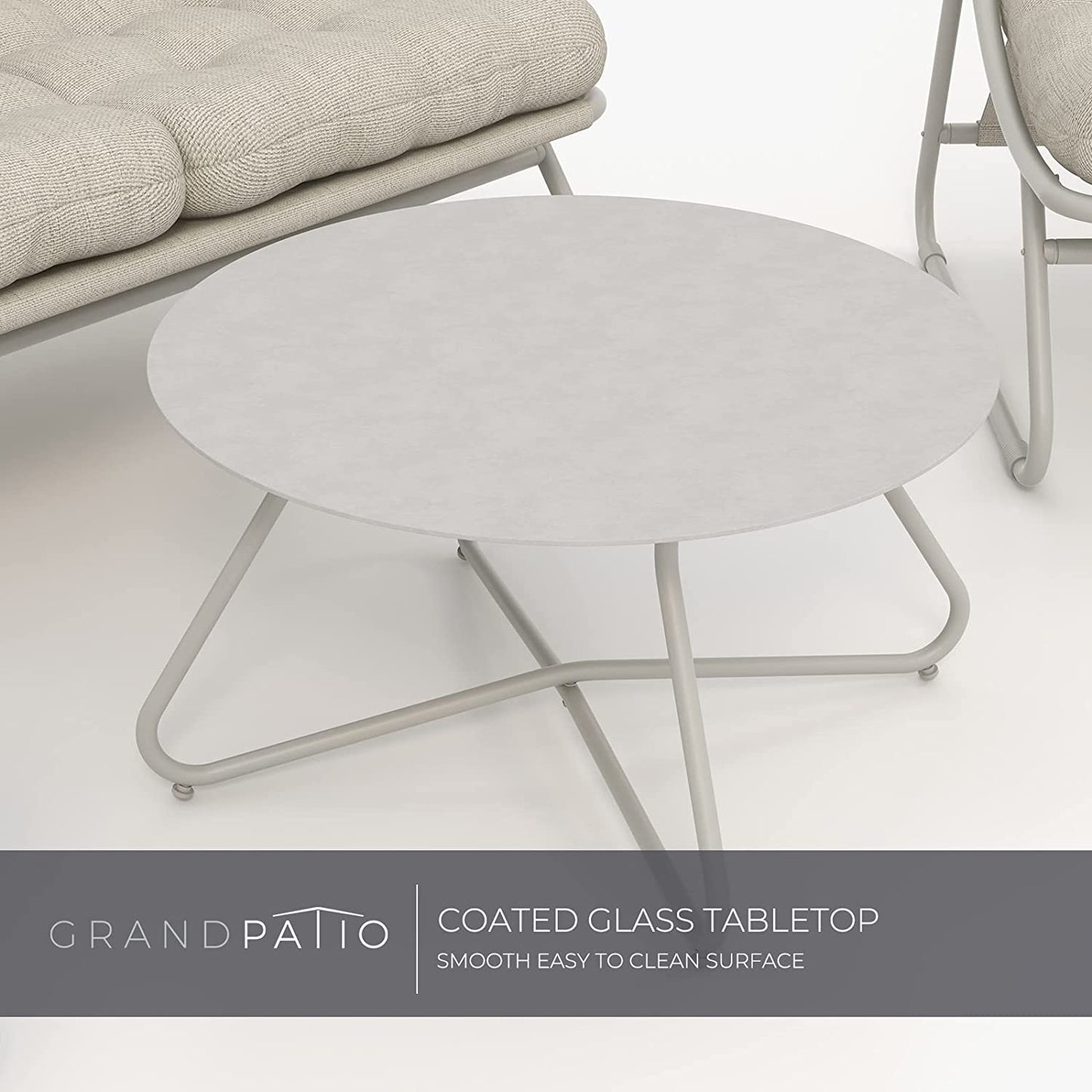 4-Piece Conversation Set  with Removable Cushion