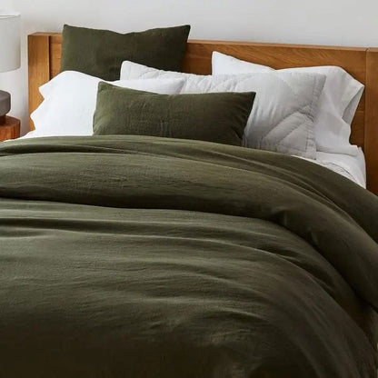 French Linen Shams Set